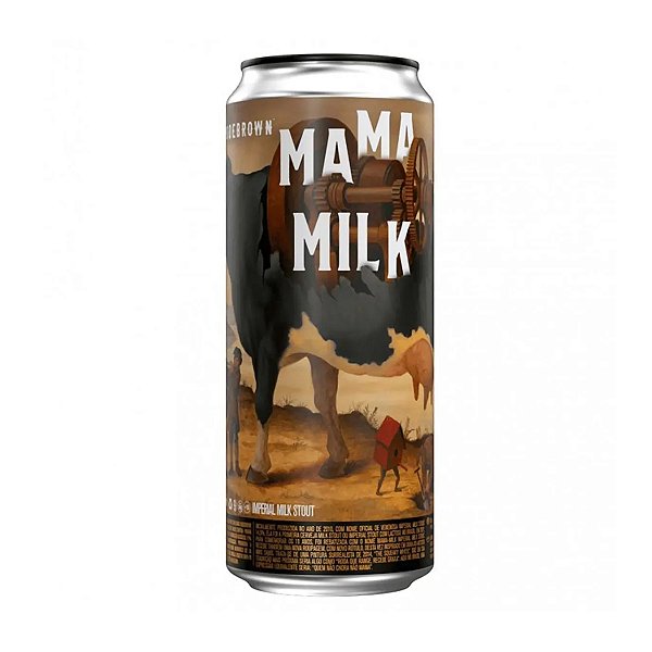 Cerveja Bodebrown Mama Milk Lata 470ml