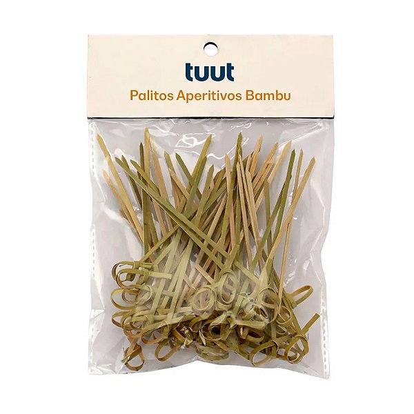 Palitos Aperitivo de Bambu 50un Tuut