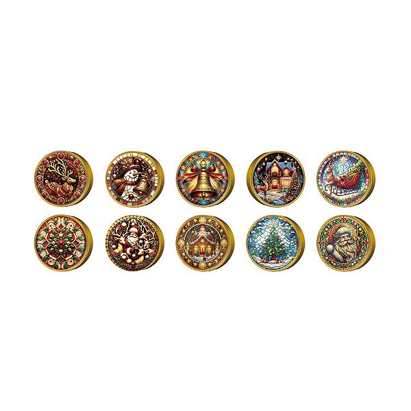 Lata de Biscoitos Amanteigados Diversas Estampas Natalinas Royal 114g