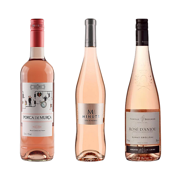 Kit 3 Terroirs Rosés – Douro, Provence & Loire