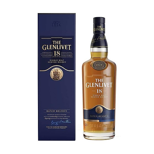 Whisky The Glenlivet 18 Anos 750ml