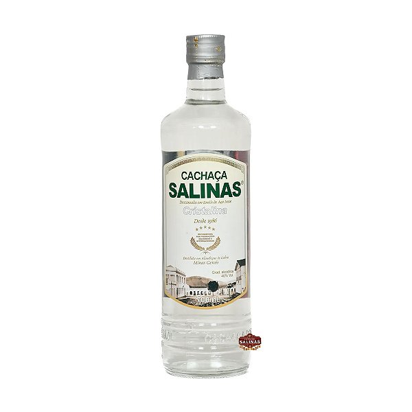 Cachaça Salinas Cristalina 700ml