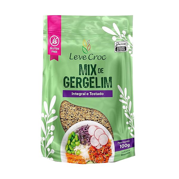 Mix de Gergelim Leve Croc 100g