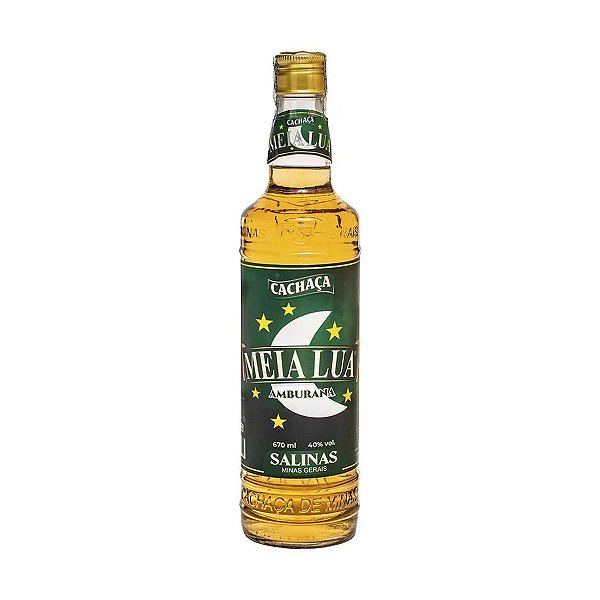 Cachaça Meia Lua Amburana 670ml