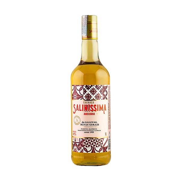 Cachaça Salinissima Amburana 1L