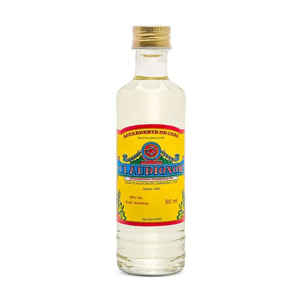 Mini Cachaça Claudionor 50ml