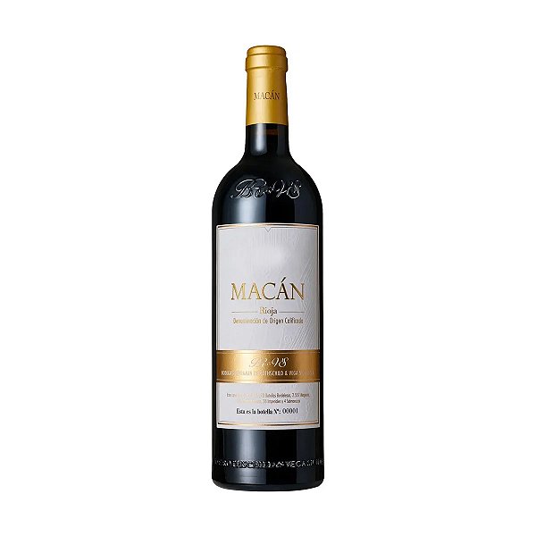 Vinho Tinto Seco Macán Rioja 2018 DOCa 750ml