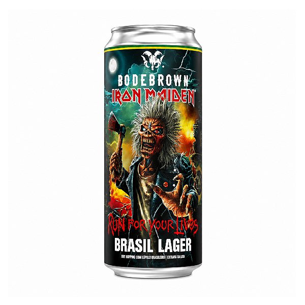 Cerveja Bodebrown Run For Your Lives Brasil Lager Lata 473ml