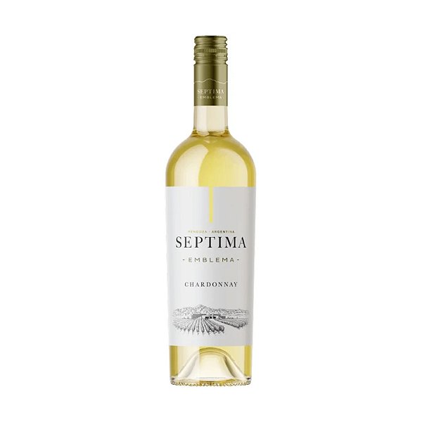 Vinho Branco Seco Septima Emblema Chardonnay 750ml