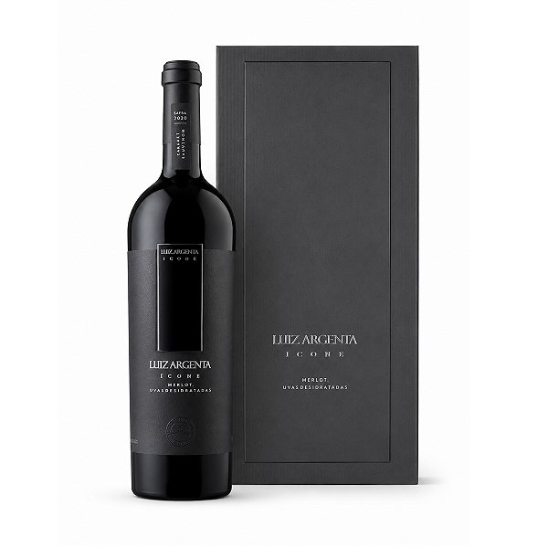 Vinho Tinto Seco Luiz Argenta Icone Merlot 2020 750ml