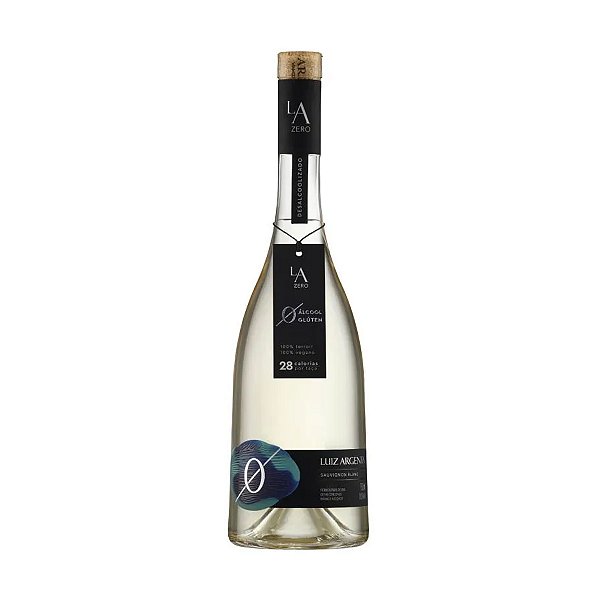 Vinho Branco Suave Luiz Argenta Zero Álcool Sauvignon Blanc 750ml