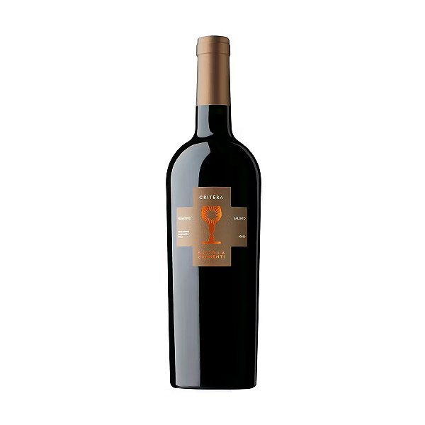Vinho Tinto Meio Seco Schola Sarmenti Critera Primitivo IGT 750ml
