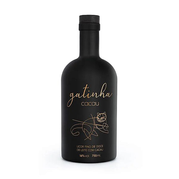 Licor de Doce de Leite com Cacau Gatinha 750ml