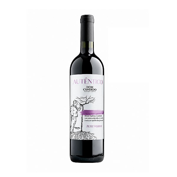 Vinho Tinto Seco Dom Candido Autentico Petit Verdot 750ml
