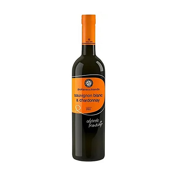Vinho Branco Seco Puklavec & Friends Sauvignon Blanc e Chardonnay 750ml