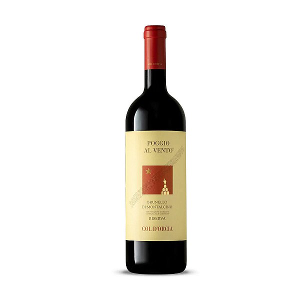 Vinho Tinto Seco Poggio Al Vento Brunello di Montalcino 2016 750ml
