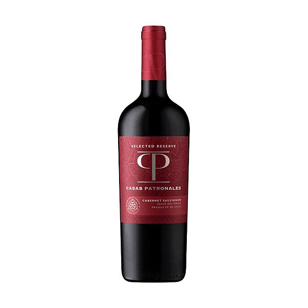 Vinho Tinto Seco Casas Patronales Selected Reserve Cabernet Sauvignon 750ml