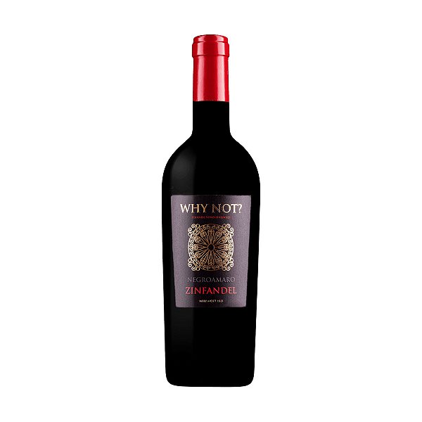 Vinho Tinto Meio Seco Why Not Negroamaro Zinfandel IGT 750ml