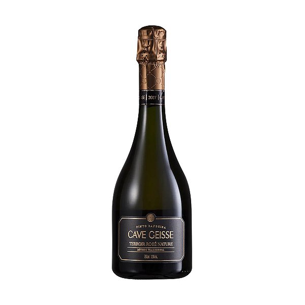 Espumante Cave Geisse Rose Terroir Nature 750ml
