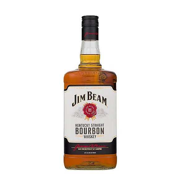 Whiskey Bourbon Jim Beam White 1L