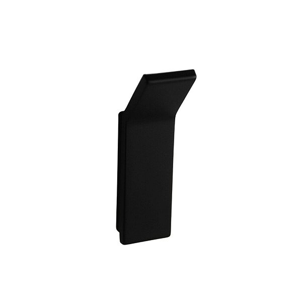 CABIDE GANCHO SPIRIT ZEN DESIGN PRETO FOSCO BANHEIRO