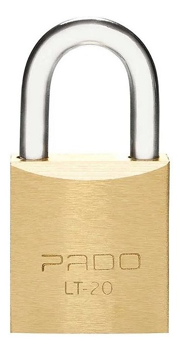 Cadeado Pado Armário Mala Janela Latão Maciço Haste Aço 20mm