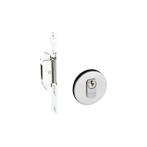 Fechadura Trava Correr Pado Expansiva Inox Polido Cromada Ix