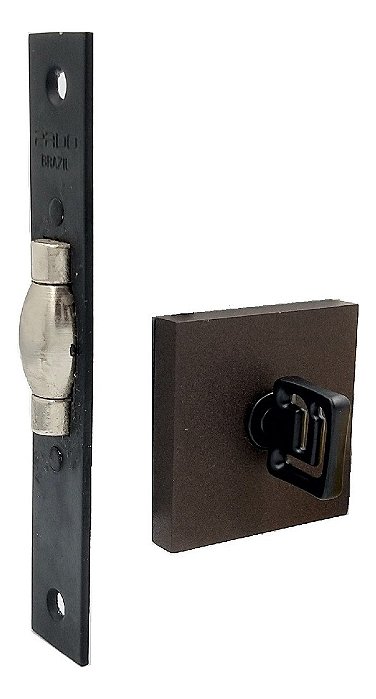 Fechadura Trava Rolete Pivotante Banheiro Wc Pado Corten Ct