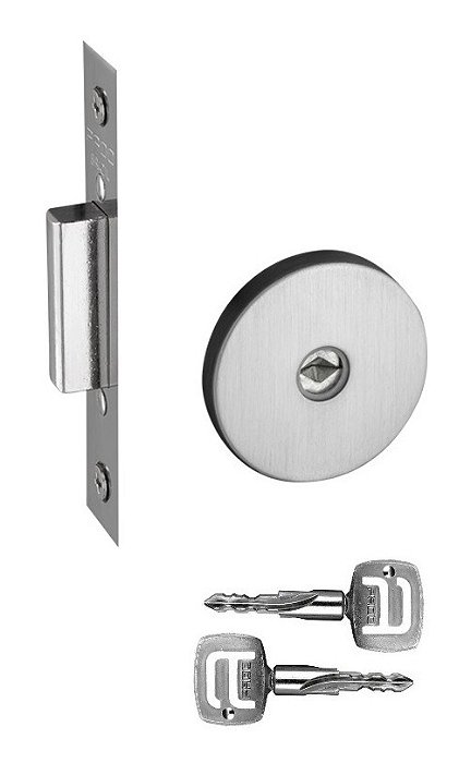 Fechadura Auxiliar Trava Tetra Pado 1000 Inox Escovada Segur