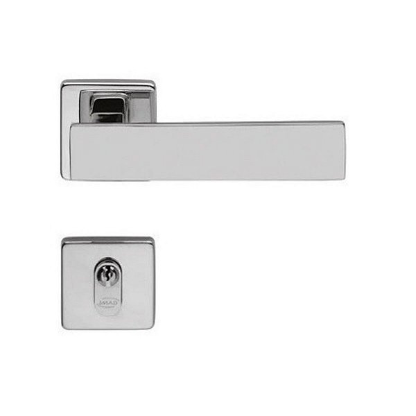 Fechadura Metro Light Imab Externa Cilindro Cromada Cr 55mm