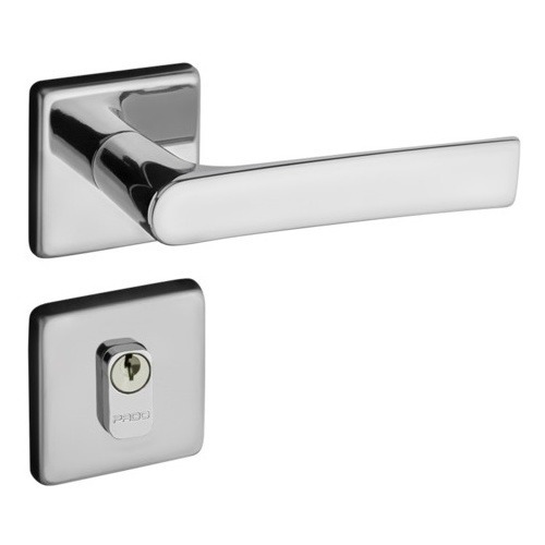 Fechadura Pado Concept 414 Porta Externa Cromada 40mm Quadr.
