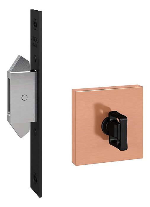 Fechadura Trava Correr Banheiro Wc Pado Rose Ro Expansiva