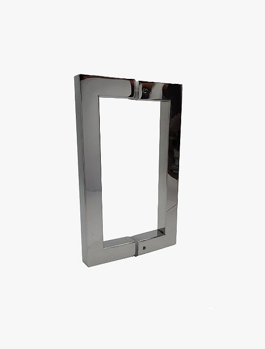 Puxador Inox Cromado Porta Abrir Correr Pivotante Df992 20cm
