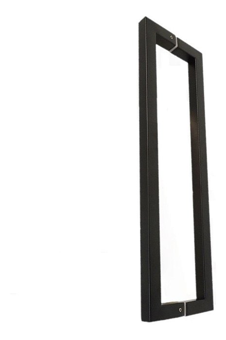 Puxador Inox Preto Porta Abrir Correr Pivotante Df992 30cm
