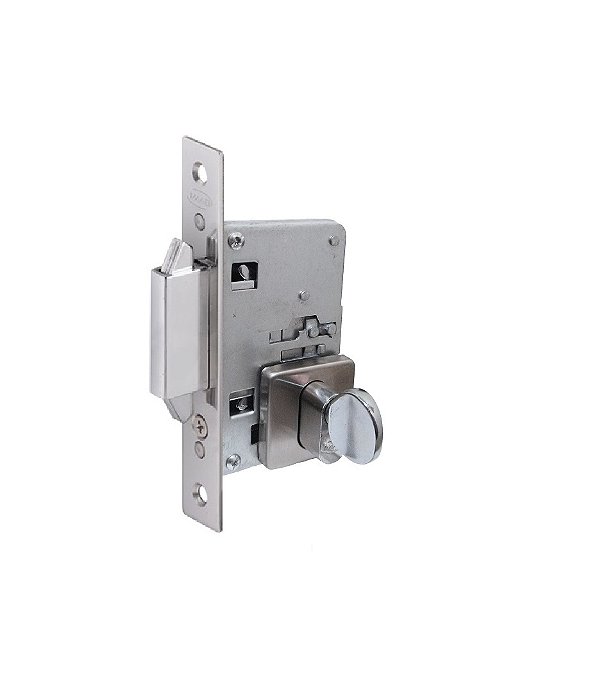 Fechadura Porta Correr Expansiva Escovada Banheiro Imab 2441