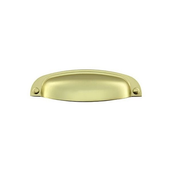 Puxador Concha 115 Colonial 096mm Dourado Fosco Italyline