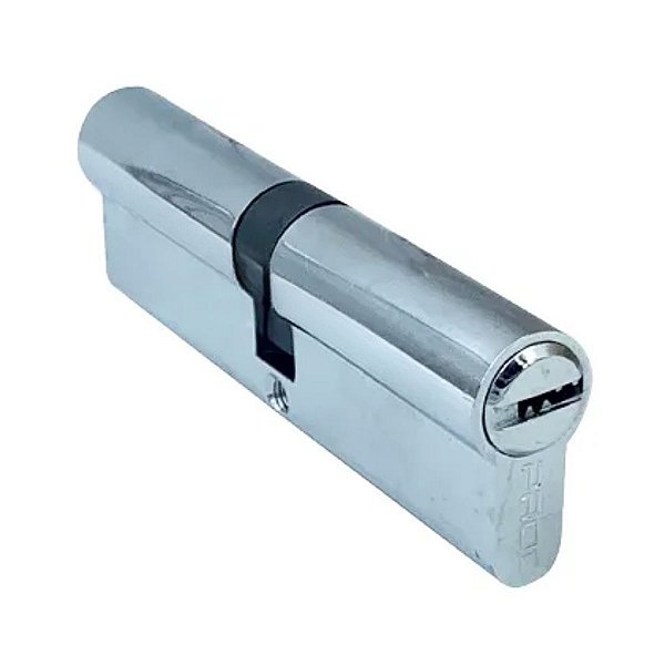Cilindro Miolo Tambor Pado Cromado Euro 100 Mm(10 Cm)caveira