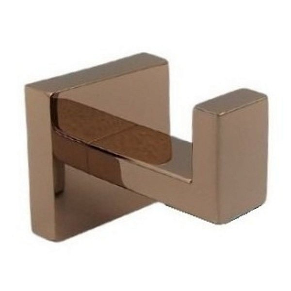 Cabide Gancho Red Gold Eterna Banheiro Italy Line Inox