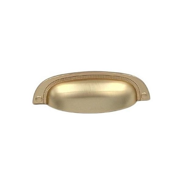 Puxador Concha Vivaro 222 Dourado Fosco Italy L. 96mm Recart