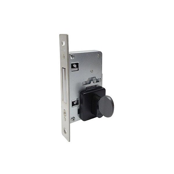 Fechadura Porta Correr Banheiro Preto Preta Imab 2441 40 Mm