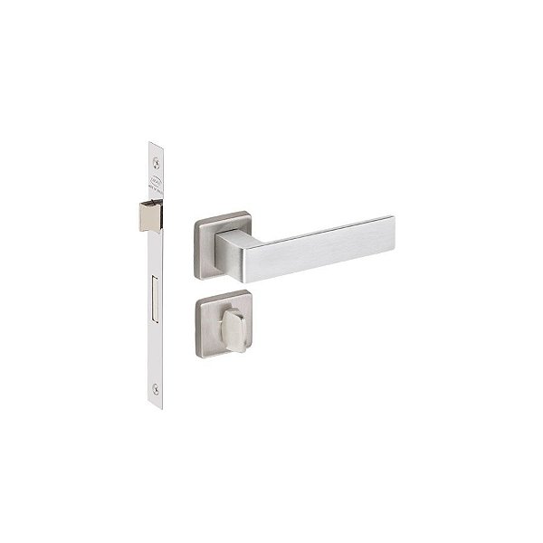 Fechadura Tess Banheiro Wc Escovada Imab Acetinada 40mm
