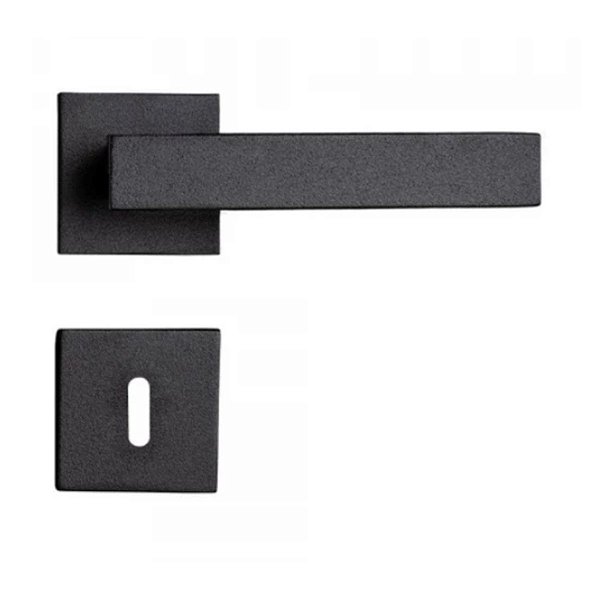 Fechadura Porta Interna Quarto Modena Pado Preto Fosco 55mm