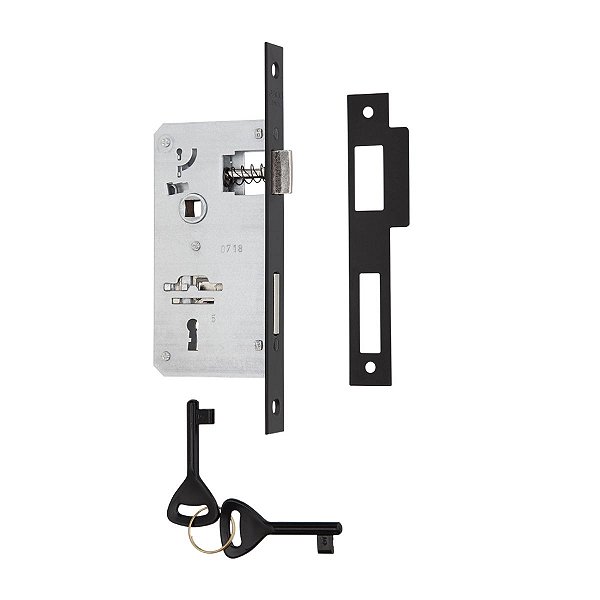 Fechadura Pado Maquina Avulsa Interna Concept 40 Mm Preta
