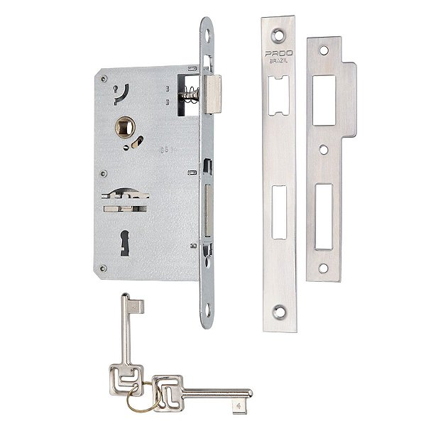 Fechadura Pado Maquina Avulsa Interna 55mm Cromada Chave Gde