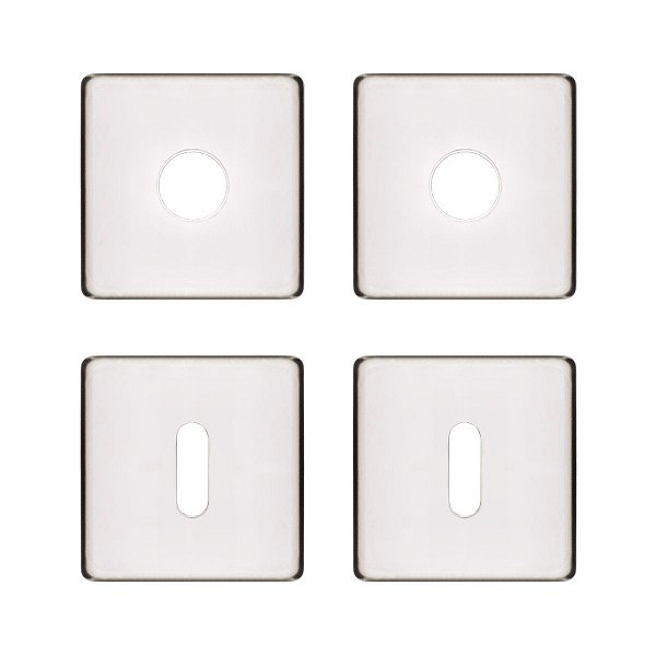 Rosetas Avulsas Fechadura Pado Interna Inox Polido Rq2 Crom