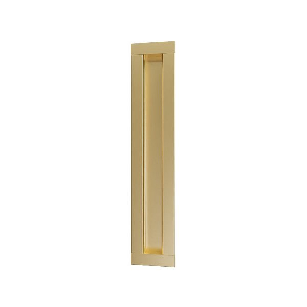 Puxador Concha Celleno Dourado Matte Fosco 50 Cm Il 255 500