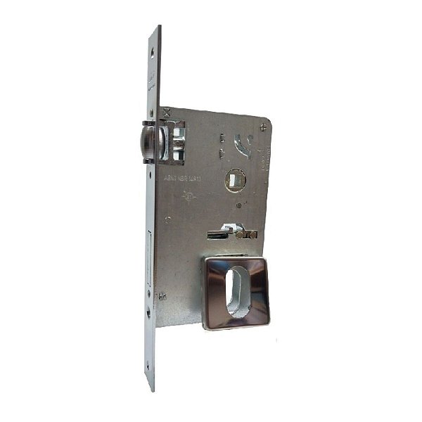 Fechadura Rolete Pivotante Cromada S/ Cilindro Imab 4700 55m