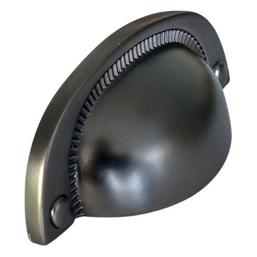 Puxador Concha Vivaro 222 Grafite Italy Line 64 Mm