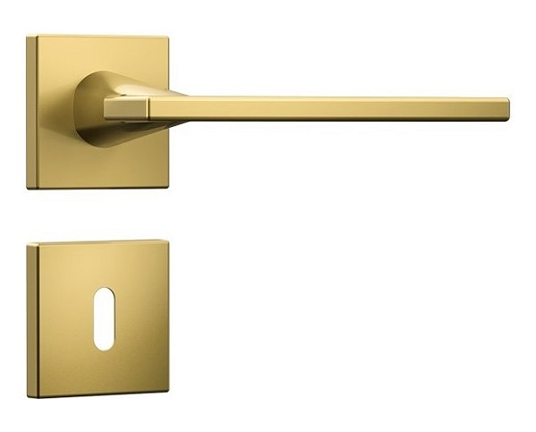 Fechadura Porta Interna Sala Quarto Dourada Gold Stam 40mm