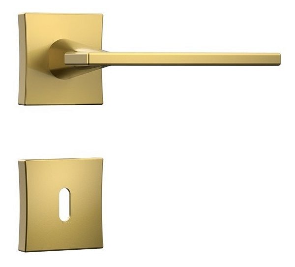 Fechadura Porta Interna Quarto Sala Dourada Gold Stam 55mm